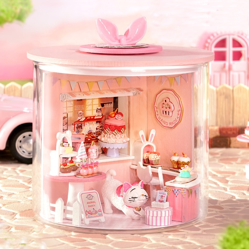 Pink Cafe  Miniature Joy