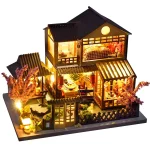 Cutebee Japanese Garden House DIY Dollhouse Kit