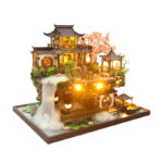 Cutebee Big Chinese Garden DIY Dollhouse Kit