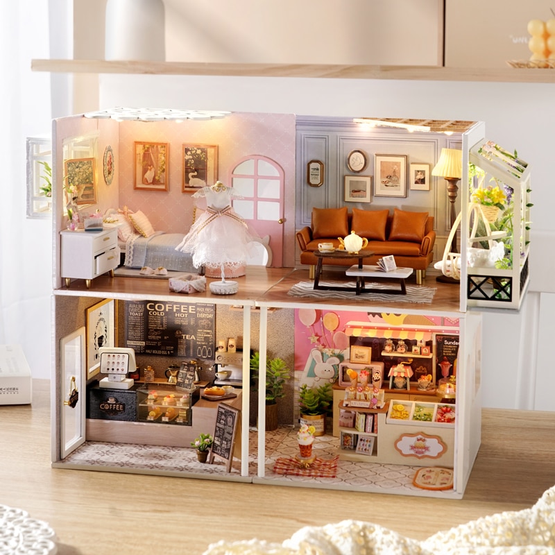 My Little Scene DIY Dollhouse Kit - Cutebee Dollhouse