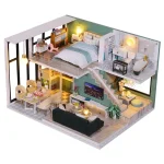 Cutebee Storey Apartment DIY Dollhouse Kit