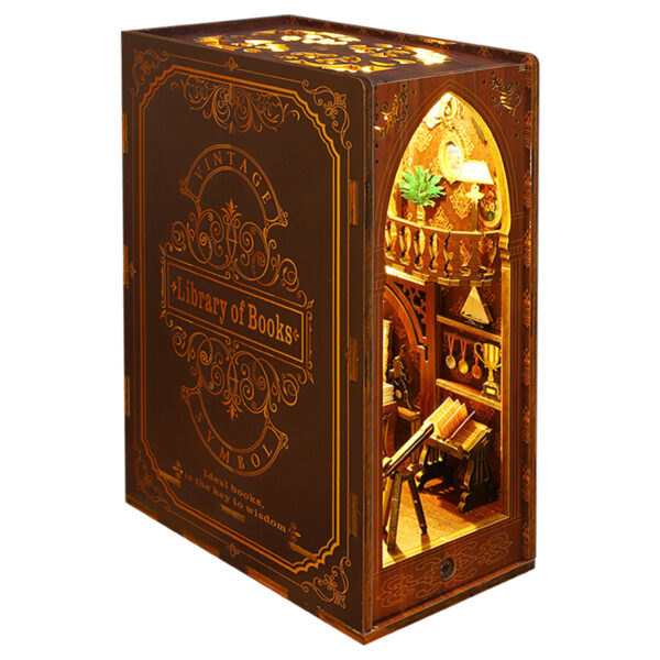 Cutebee Twilight Castle DIY Wooden Book Nook Kit