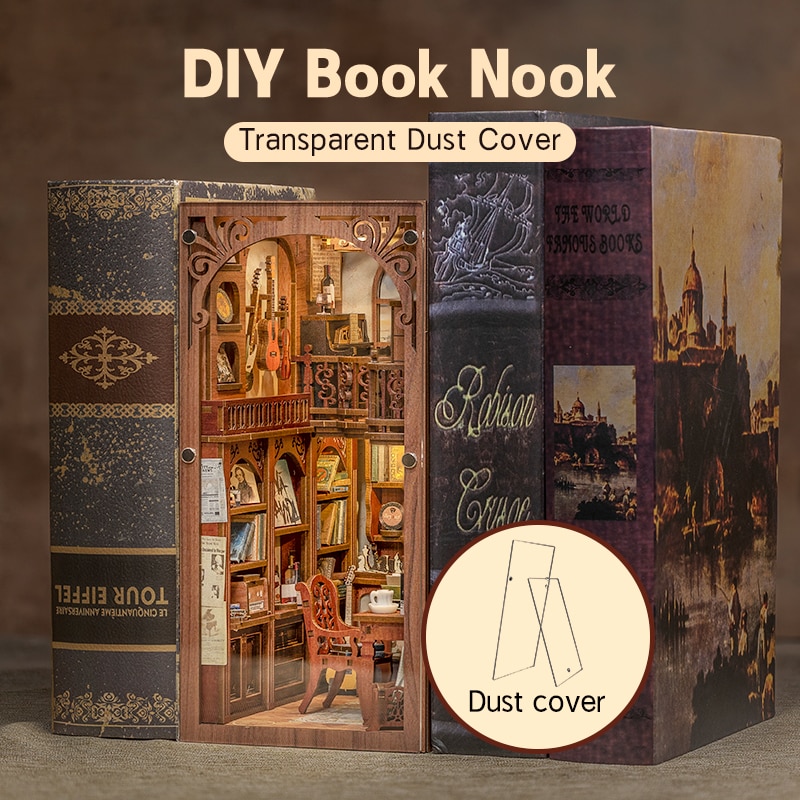 The Secret Rhythm DIY Book Nook - Cutebee Dollhouse