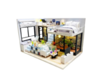 Cutebee Modern Loft V1 DIY Dollhouse Kit