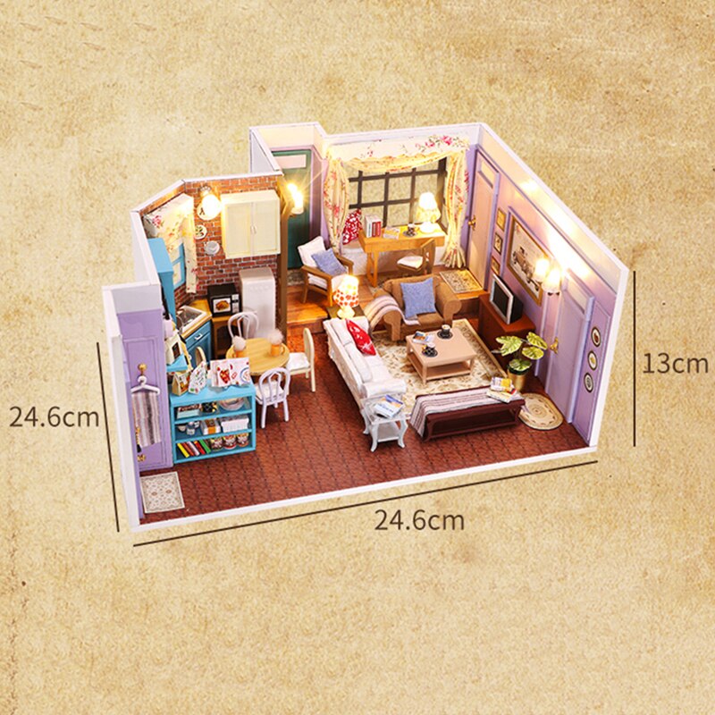 Lil' Haven Miniature DIY Monica's Apartment