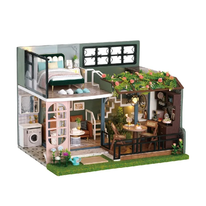 Cutebee Half of The Garden DIY Miniature House