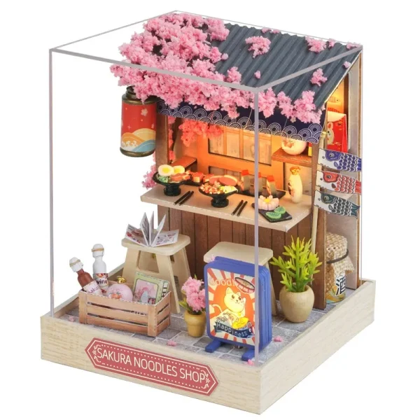 Cutebee Coffe Time DIY Mini Dollhouse Kit