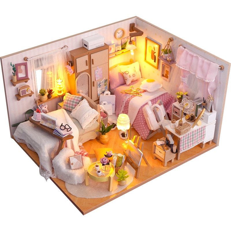 My Dream Room Series TW44 DIY Miniature House Kit - Cutebee Dollhouse