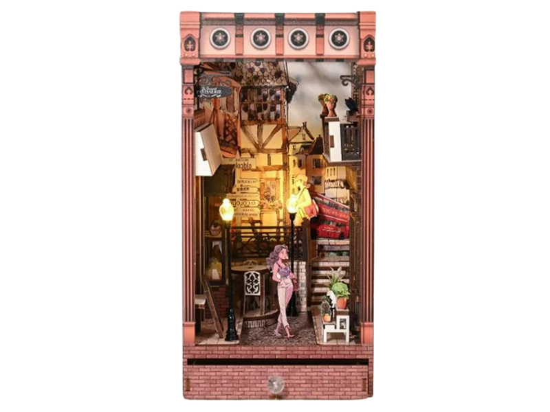 Cutebee City Street View DIY Book Nook Kit