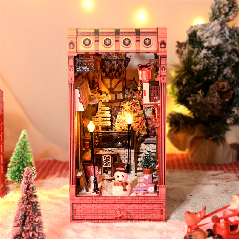 Christmas Holiday Village Book Nook