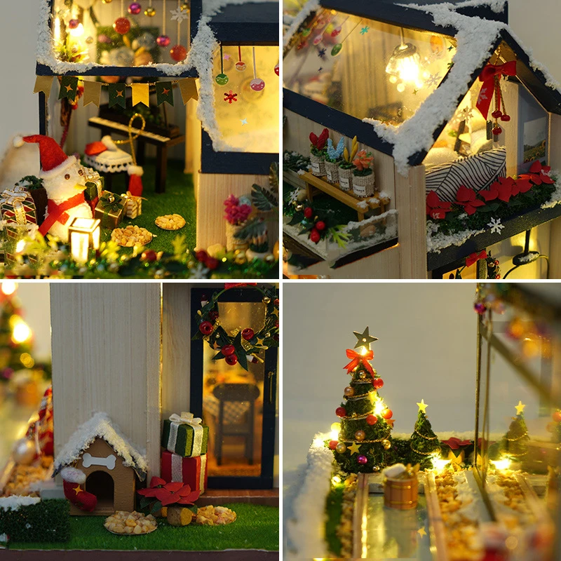 Dollhouse Christmas Stocking Kit Christmas Dollhouse Miniatures 1