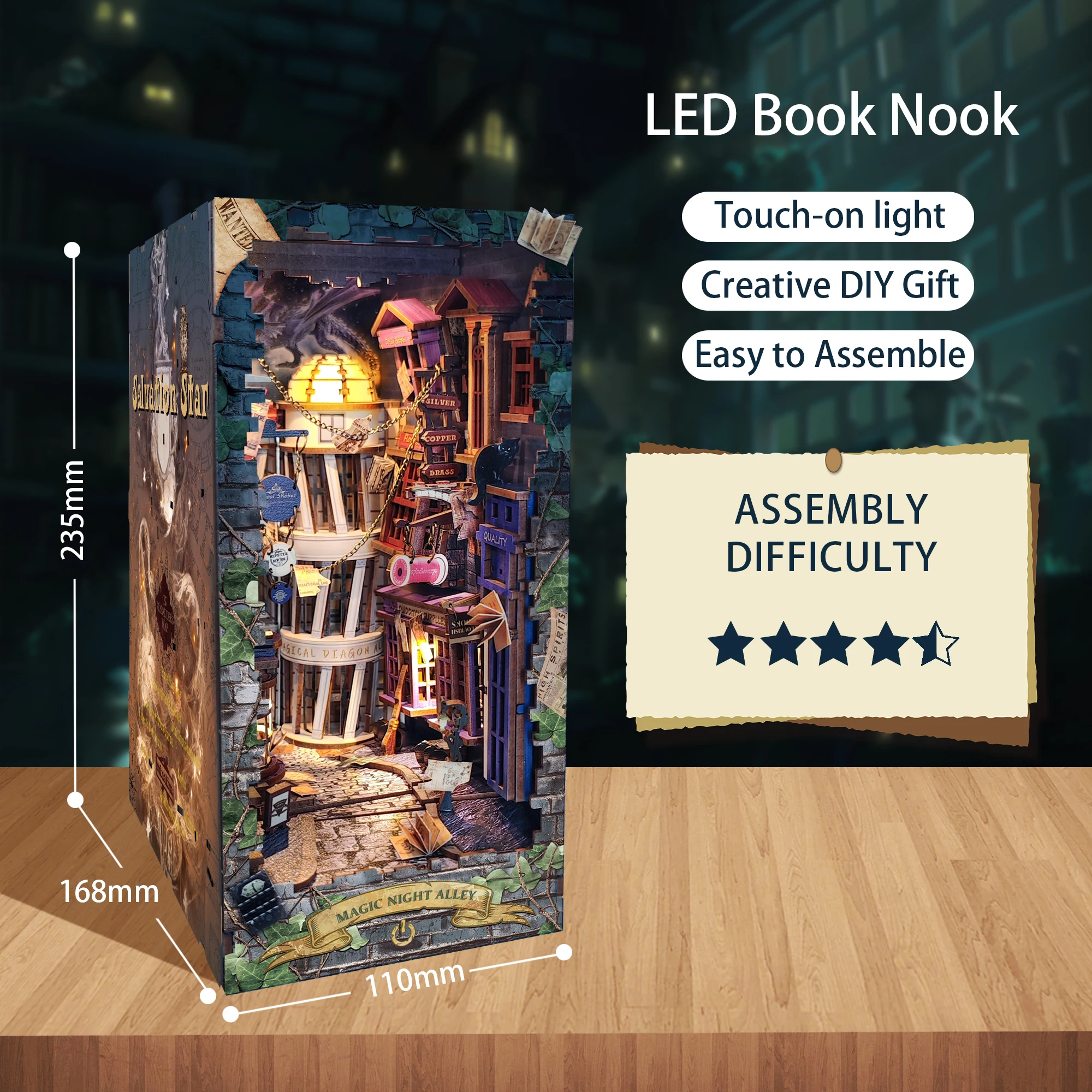 Magic Alley Book Nook Kit V2