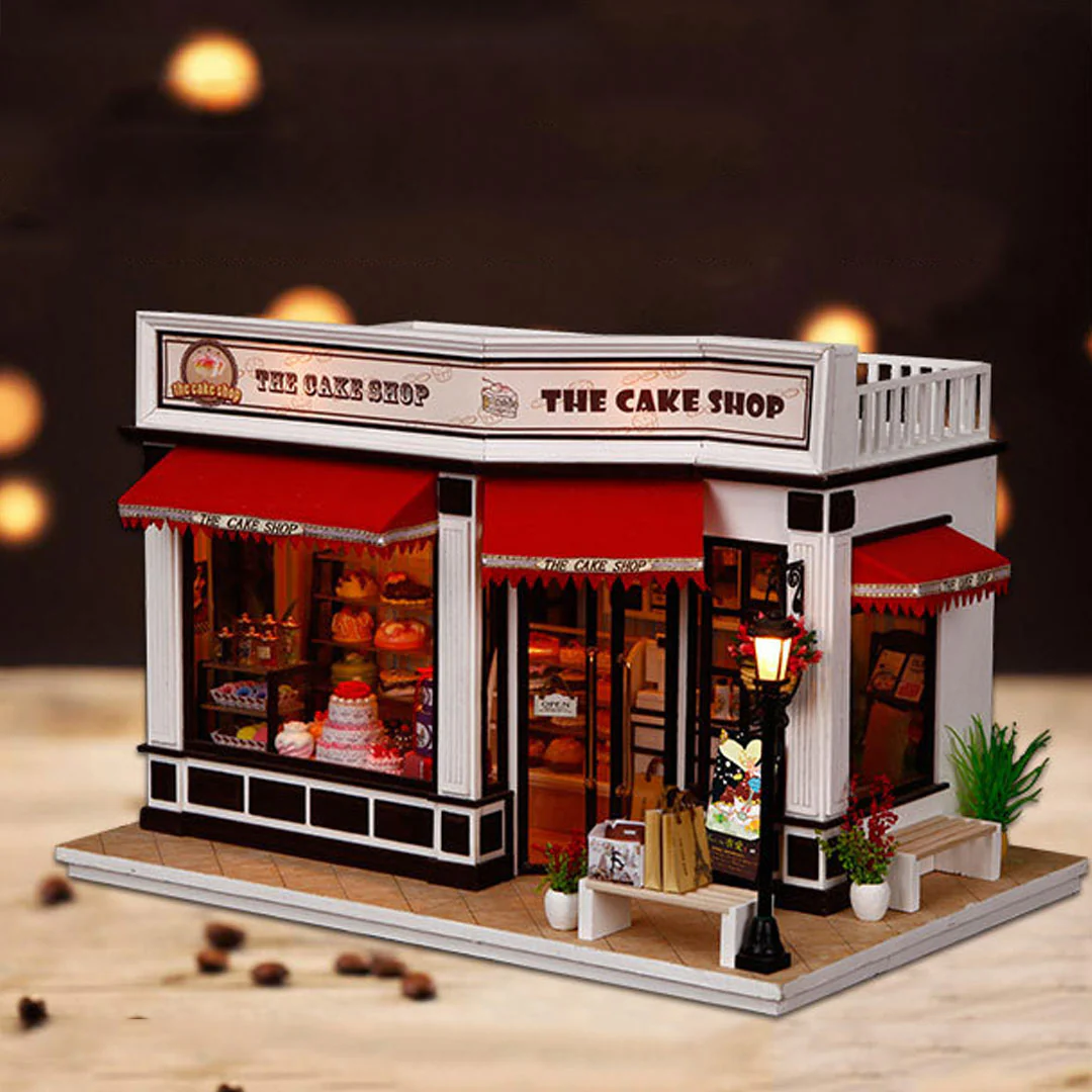 The Cake Shop DIY Dollhouse Kit