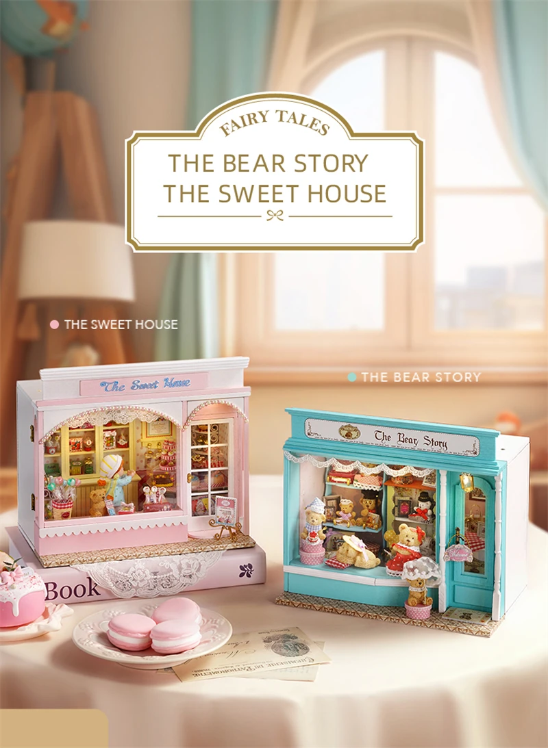 The Bear Story Store DIY Dollhouse Kit