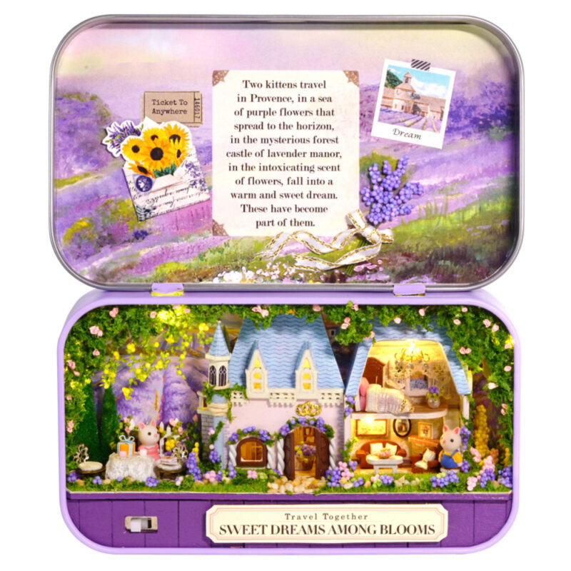 Sweet Dream Between Flowers Box Theatre Kit