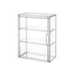 3-Tier Wall-Mounted Acrylic Display Case