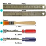 32-Piece Model & Dollhouse Craft Tool Kit