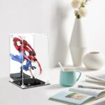 Clear Acrylic Display Case with Mirrored Back (6x6x10 in)