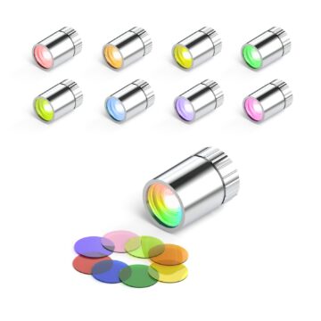 24 Full-color Pack Tiny Miniature DIY Battery Operated LED Lights,White LED with 48 Pcs colorful lens,Wireless Miniature Light for Artwork,Building blocks,,DIY Hand Craft,Toy figures,Mini-scale Model
