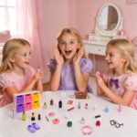 20-Piece 1:12 Dollhouse Bathroom Furniture Set
