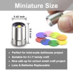 24-Pack Full-Color Miniature LED Lights, Battery Powered