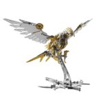 3D Metal Puzzles for Adults, 3D Metal Model Kits, 3D Puzzle Mechanical Eagle Models Kits for Men Teens and Students