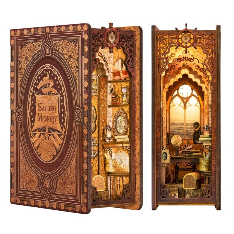 Cutebee Sailing Memory DIY Book Nook Kit Cutebee Sailing Memory DIY Book Nook Kit