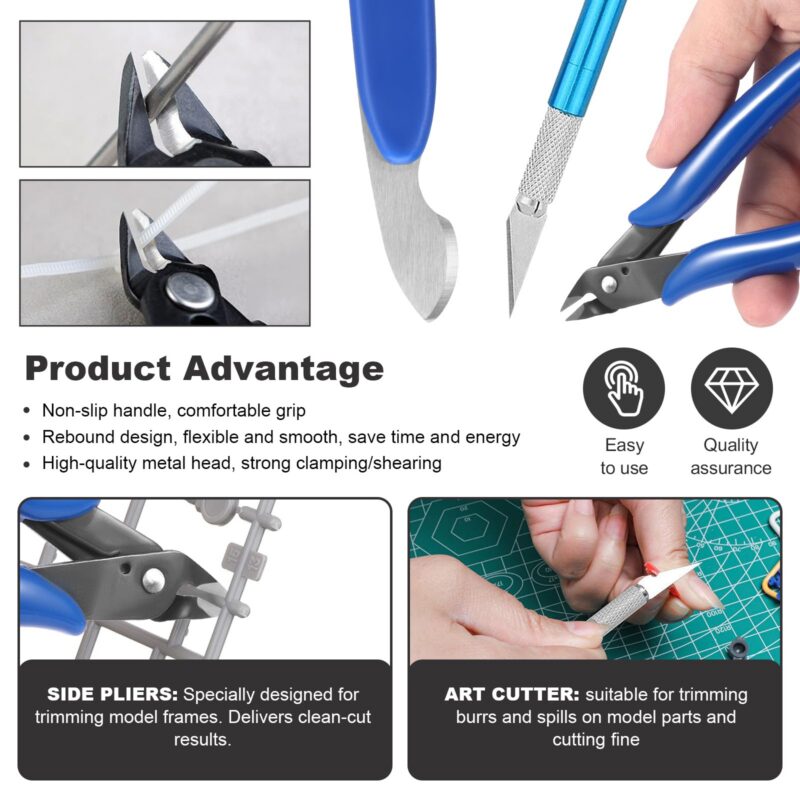 11-Piece Gundam Model Building Tool Kit