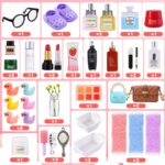 20-Piece 1:12 Dollhouse Bathroom Furniture Set