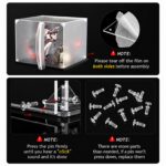 Clear Acrylic Display Case (6x6x10 in)
