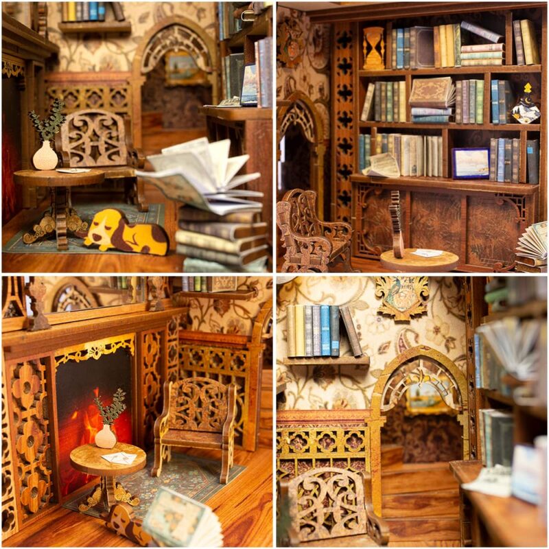 Cutebee Christmas Wish Store DIY Book Nook Kit
