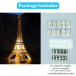 10-Pack Mini LED Spotlights, Battery Powered (Warm White)
