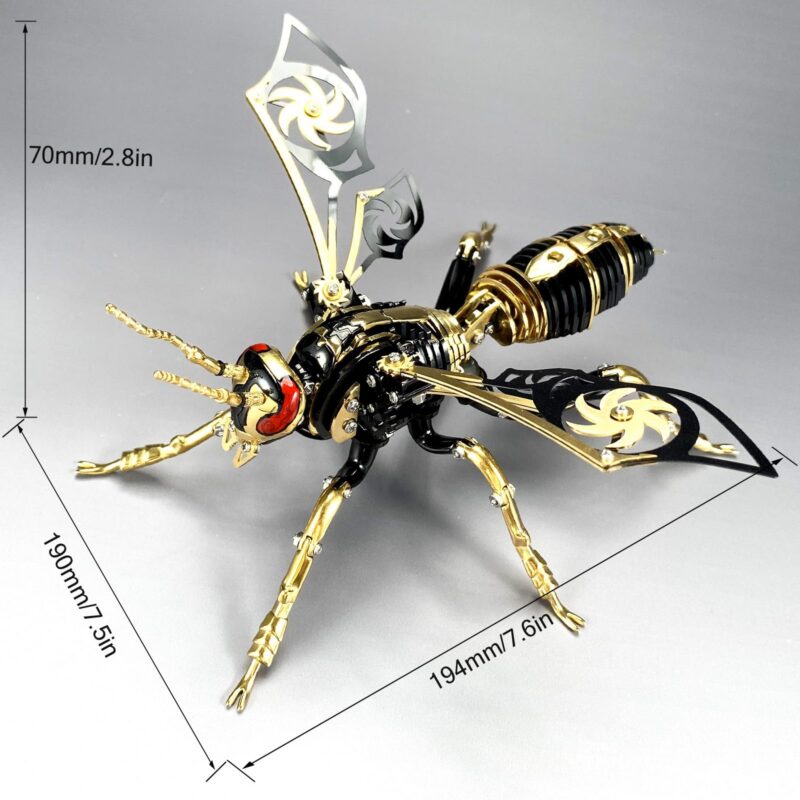OreilleStar Giant Hornet 3D Metal Model Kit
