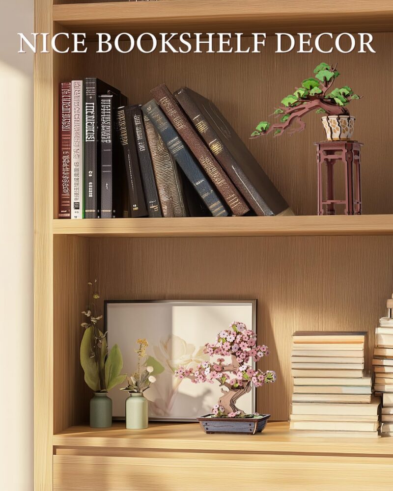 Rolife Sakura Bonsai Tree 3D Wooden Puzzle