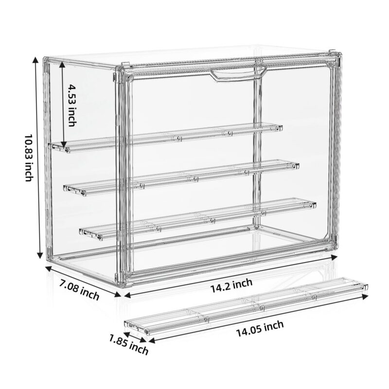 4-Layer Acrylic Figure Display Case (2-Pack)