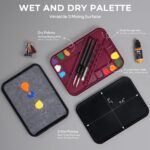 All-in-One Miniature Painting Kit with Wet Palette (18 Colors)