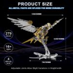 Hplmkj Mechanical Eagle 3D Metal Model Kit