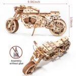 Buildixel Motorcycle 3D Wooden Puzzle