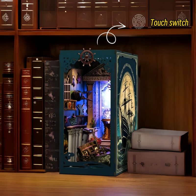 Cutebee Riddle on the Seabed DIY Book Nook Kit