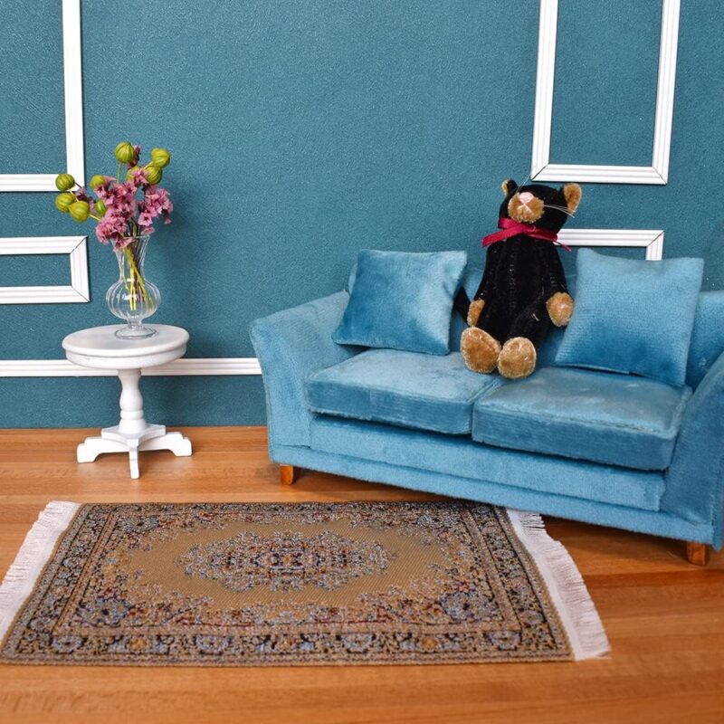 1:12 Dollhouse Miniature Rugs (2-Pack)