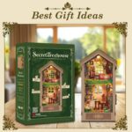 Luuwik The Secret Treehouse DIY Book Nook Kit with LED