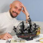 Piececool Queen Anne's Revenge 3D Metal Model Kit