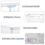 4-Layer Acrylic Display Case with Magnetic Door