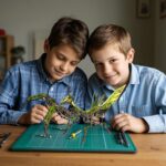 Metalkitor Giant Mantis 3D Metal Model Kit (Purple, 1200+ Pcs)