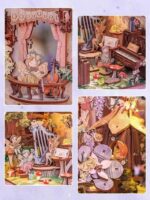 Cutebee Flower Forest Concert DIY Book Nook Kit