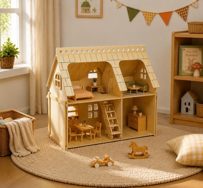 Cuteroom Fantasy Villa Dollhouse Kit (Duplex)