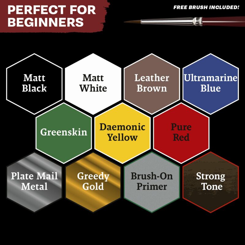 The Army Painter Warpaints Fanatic Starter Set (11 x 18ml)