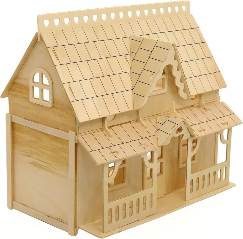 Cuteroom Fantasy Villa Dollhouse Kit (Duplex)