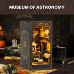 KaayeeWood Astronomy Museum DIY Book Nook Kit with LED