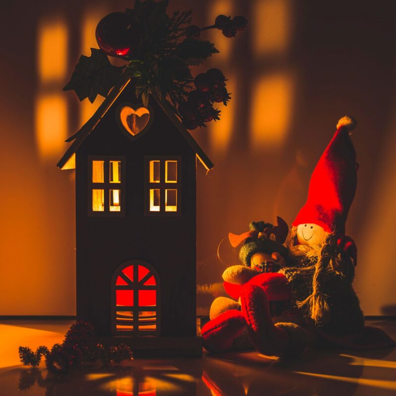 10-Pack Miniature LED Lights, Battery Powered (Warm White)